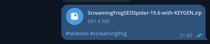 Download Screaming Frog 19.6 with KEYGEN - size 641.4 MB